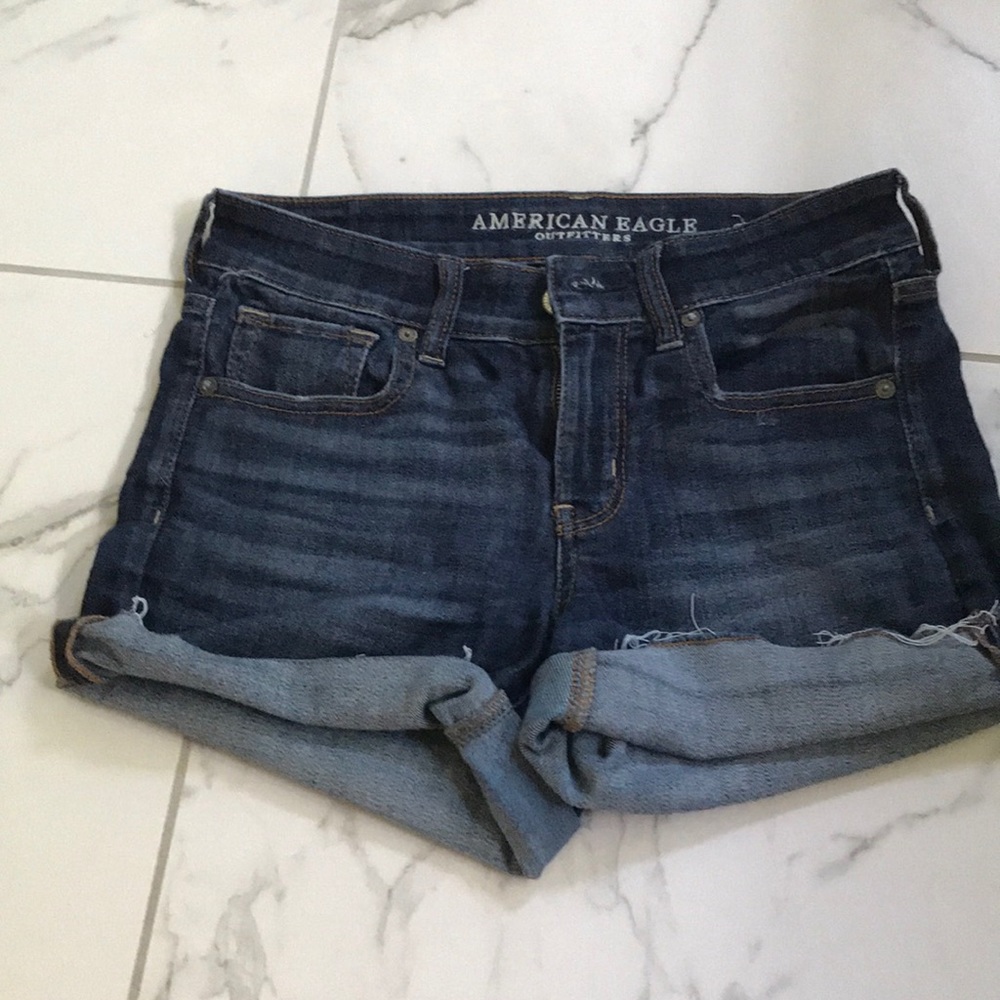 American eagle jean shorts